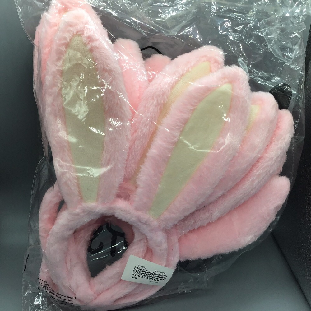7" Pink Headband Bunny Ears Lot Of‎ 6 NIP